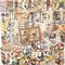 200 Scrapbook Stickers Kit & Aesthetic Journaling Paper (200)